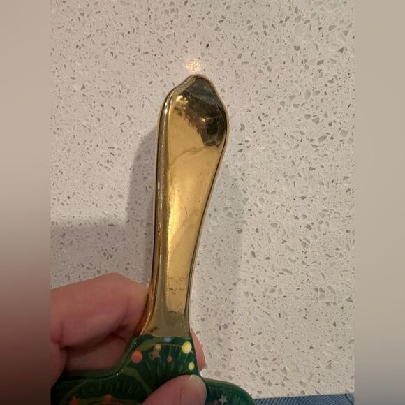 Anthropologie Evergreen Cake Knife - Picture 3 of 10